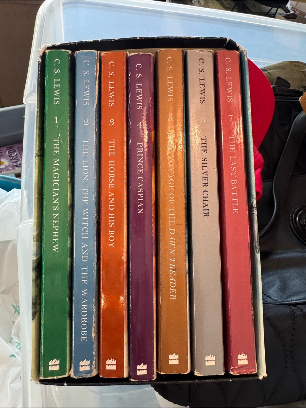 The Chronicles of Narnia Boxed Set of books by author C.S. Lewis